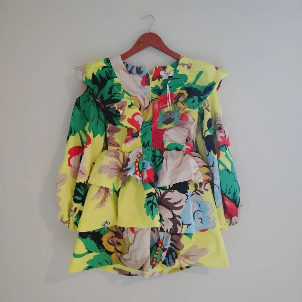 Floral Ruffle Dress - Picture 4 of 7